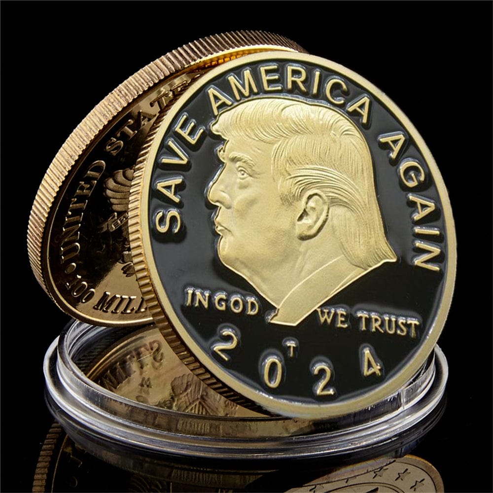 2024 President Donald Trump Gold Coin