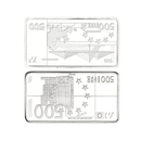 Lingote de oro europeo de 500 euros