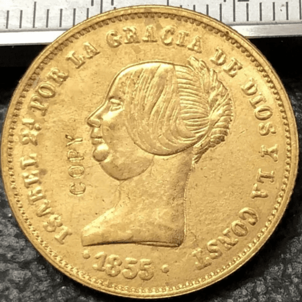 1855 Gold, Spain Gold, Reales-Isabel Gold, napoleon 1855 coin, 1855 gold, 1855 gold coin, 1855 gold dollar, 1855 $1 gold coin, 1855 $20 dollar gold coin value, 1855 $3 gold coin,