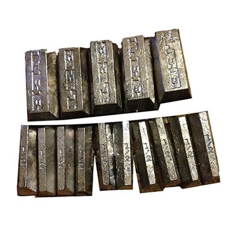 15 lbs ingot,
total ingot,
little ingot,
Clean ingot,
