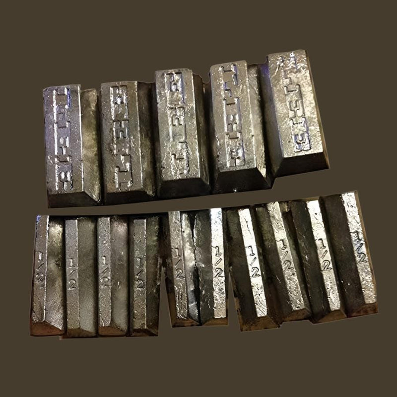 15 lbs ingot,
total ingot,
little ingot,
Clean ingot,
