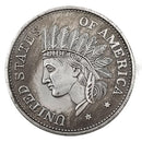 1851 Indian 1 Dollar  - USA  Coins