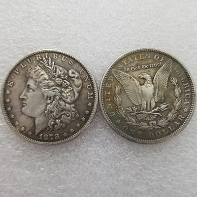 Morgan, Silver, Dollar, Coin,