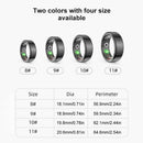 Smart Ring Military Grade Titanium Steel Shell Man Ring Health Monitoring IP68 3ATM Waterproof - Gold Ring - Ultrahumn Aiir
