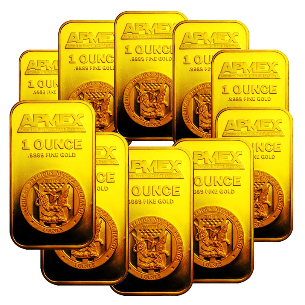 Apmex Building Twenty APMEX Gold Bars - 2024 Edition – Coins & Bars