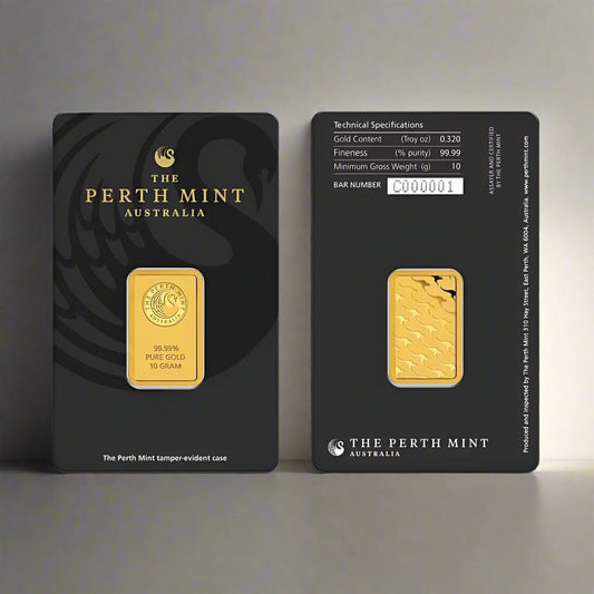 Perth Mint Gold Bar - Authentic Investment Bullion