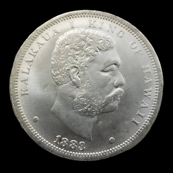 1883 Hawaii Silver Dollar Coin