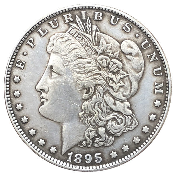 1895 USA Morgan Dollar Coin 