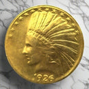 1926 $10  Indian Half Eagle Coin