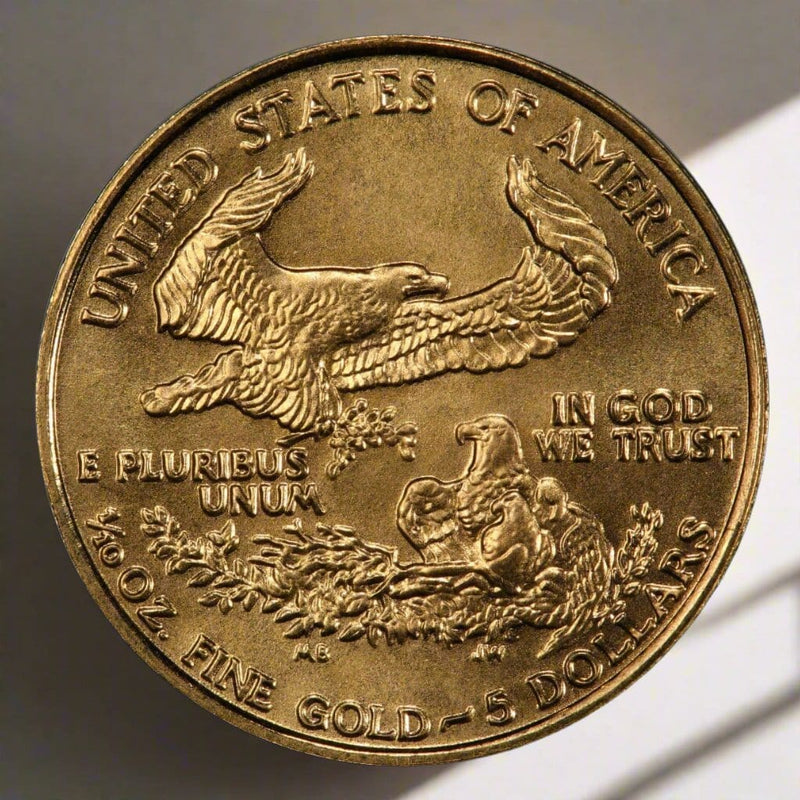 1989 Golden Eagle Coin - U.S. Liberty Coin - $5