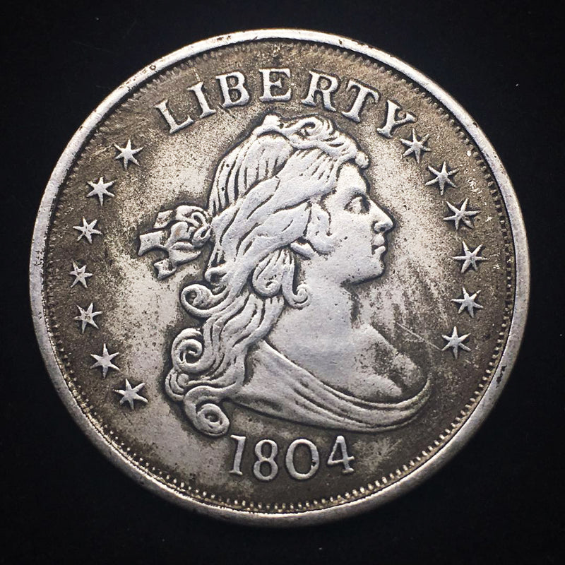 9 monedas de reina de EE. UU. - Monedas de dólar de plata Morgan - Monedas de libertad