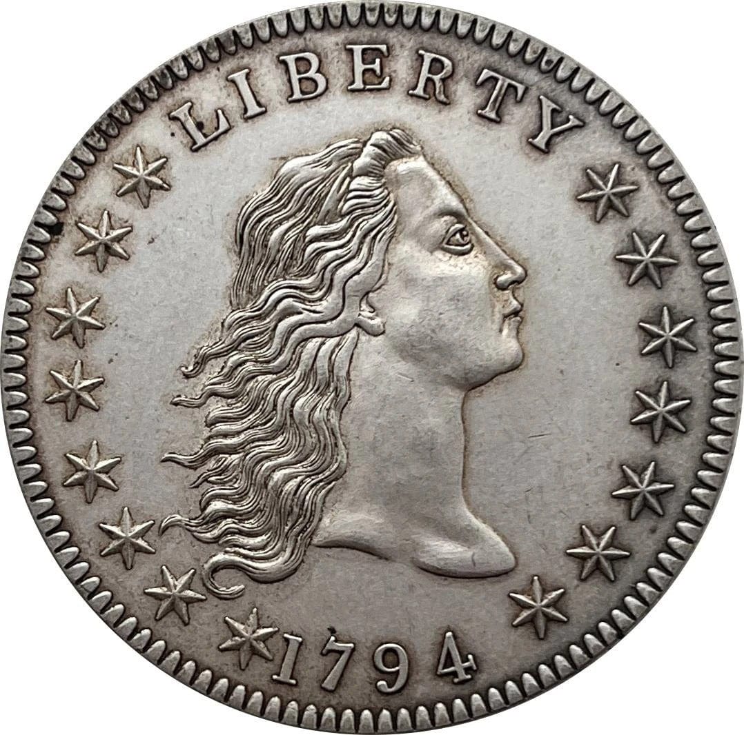 1794 Flowing Hair Silver Dollar Silver Coin