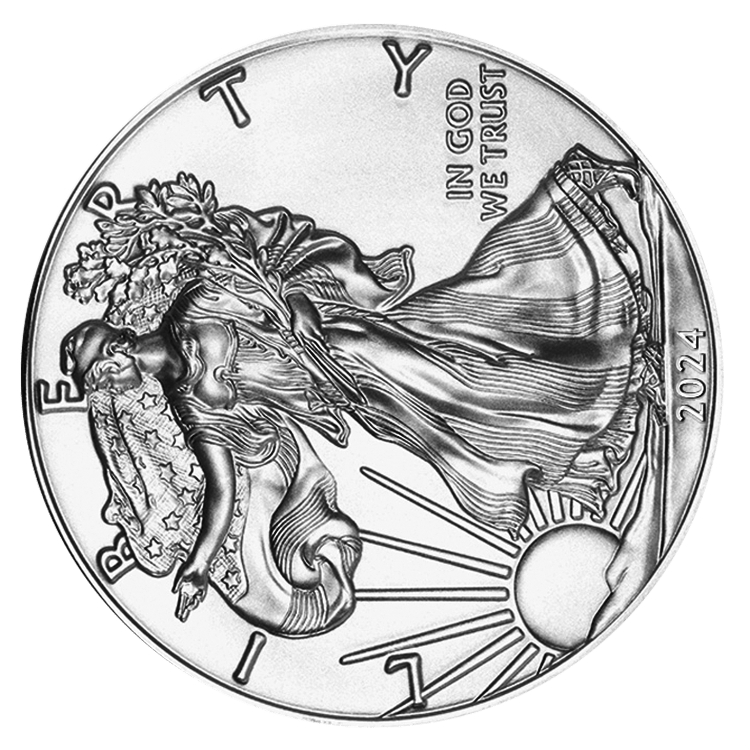 2025 American Silver Eagle /.999 Fine Silver Dollar