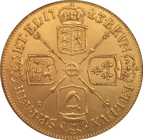 1723 United Kingdom 1 Guinea - George I Coin