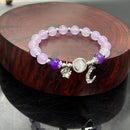 Moonstone Crystal Beaded Bracelet – Healing Moon & Star Charm Jewelry