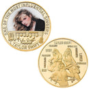 Collection of 12  Coins Commemorating American Singer Taylor Swift