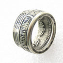 handmade silver rings, handmade wedding rings, handmade silver earrings, coin rings for sale, artisan earrings, artisan engagement rings, half sovereign ring, handcrafted engagement rings, sovereign ring mens, full sovereign ring,