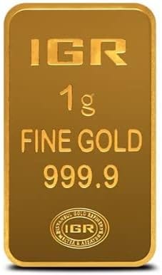 1 Gram Istanbul Gold Refinery Gold Bar - Assay Certified