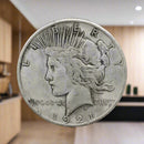 1921 Peace  Dollar - Rare USA Coin Collectible
