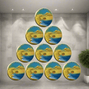 Serene Coin, Beach Coin, medallion coin, aa coins, aa medallions, na medallions, narcotics anonymous medallions, coin beach, aa sobriety medallions, commemorative medallion, 2011 50p olympics, bit coin beach,
