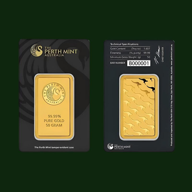 New Perth Miint Gold Bar 2025 Edition