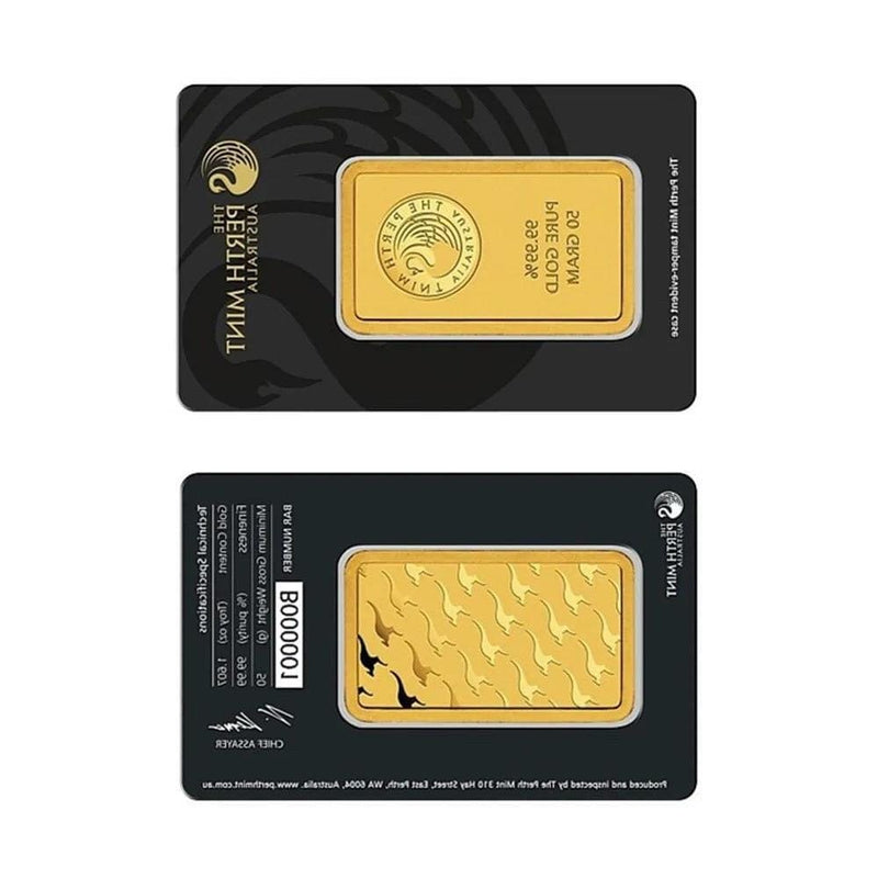 Perth Miint Bar Gold Exclusive: Uncirculated American (USA)