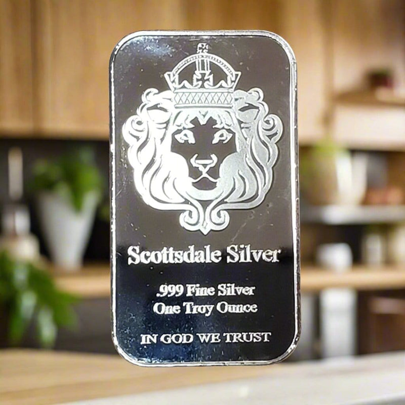 Scottsdale Silver Bullion - 1 Fine Silver Bar