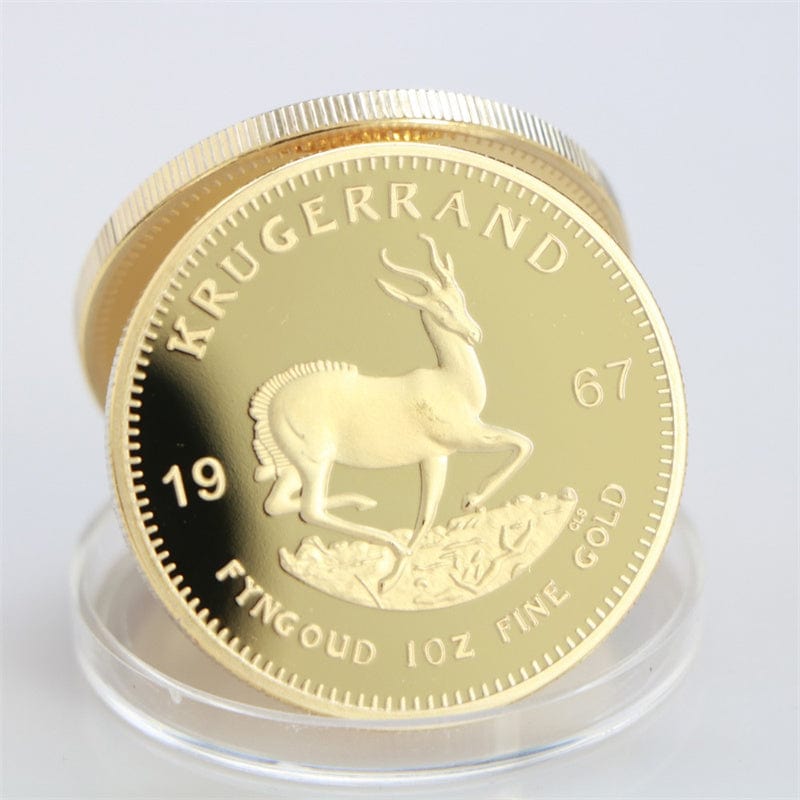 Set of 5 (1967-2020): 1 OZ Krugerrand Gold Coins - South African