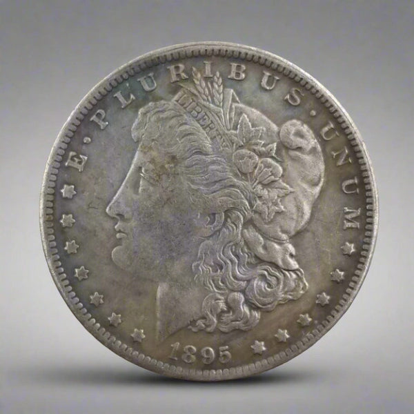 1895 O, Morgan, Silver, Dollar, Coin,