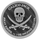 2022 1 oz  Calico Jack Jolly Roger Pirate Series Coin