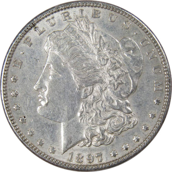 1897 S Morgan Dollar XF EF 90% Silver $1 US Coin