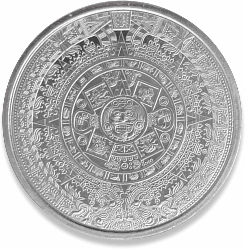 Aztec Coin, Cuauhtemoc Silver, mexican Coin, aztec coin, mexican coin, mexico silver coins, mexico gold coins, mexican libertads, mexican silver dollars, $100 coin mexico, $100 mexico coin,