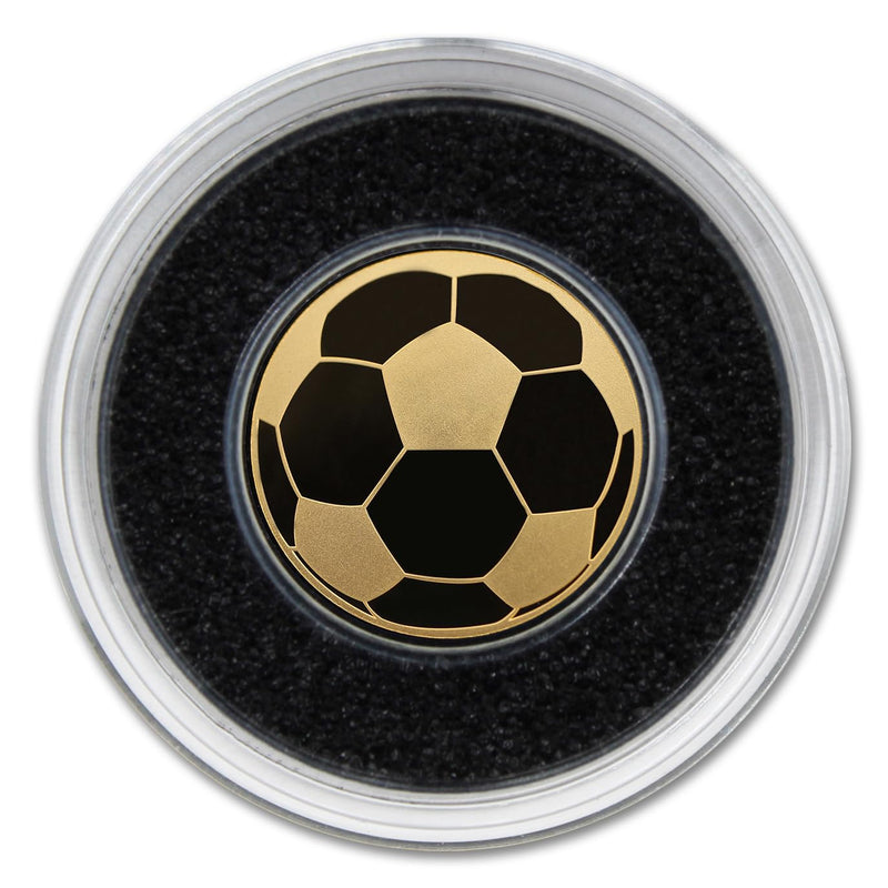 Palau Gold, Soccer Coin, soccer referee coin, referee coin soccer, mls coin, golf coin marker, coin soccer, coin ball, ball marker coin, golf ball marker coin, golf marker coin,