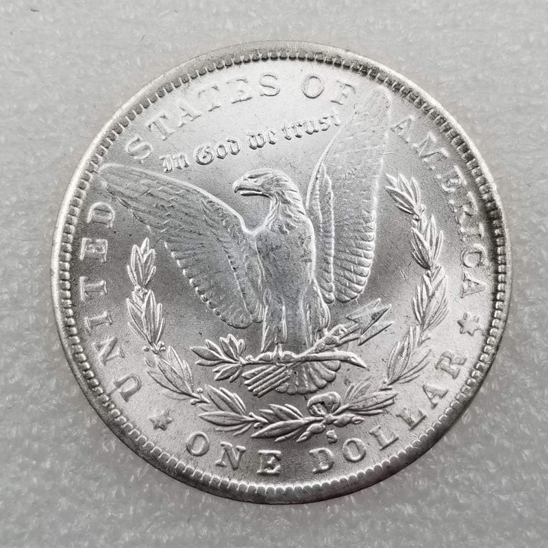1895 S, Morgan, Silver, Dollar, Coin,