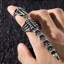 Retro Novelty Scorpion Tail Ring – Gothic Rock Hip Hop Finger Jewelry