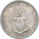 1944-1945 Coin,
50 Coin,
Centavos Coin,
Filipino Silver, 
Filipino Coin,
Era Coin,
Historical Coin,