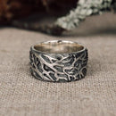 Hip Hop Ring, Eagle Ring, Branch Ring, mens eagle ring, rapper rings, gold eagle ring, gold american eagle ring, gold ring eagle, rappers ring, ring with eagle,