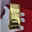 Suisse & Rand 1kg Gold Bullion Bar – 1000g Gold-Plated Bar with Unique Serial Numbers