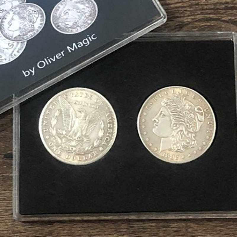 20 pièces de monnaie en argent Morgan