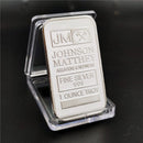 Johnson Matthey 1 once. Lingot d'argent en lingots - Once troy 1 lingot