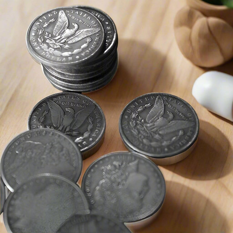 15 PCS - Morgan Silver Dollar Coins - APMEX