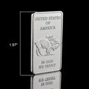 American Liberty Indian Bar - Fine  Bullion with 'In God We Trust' Value