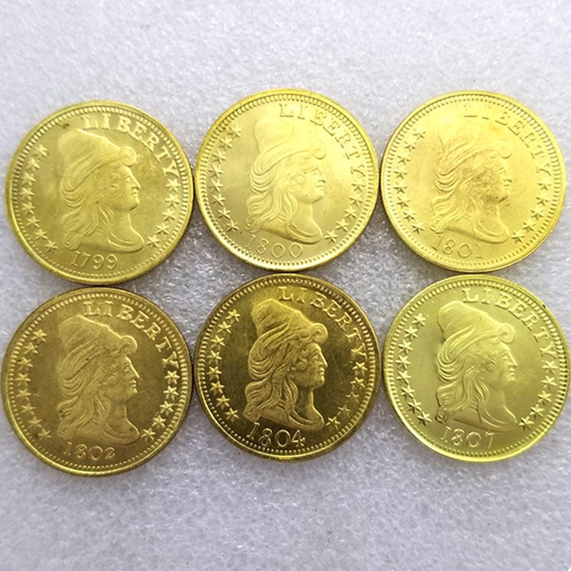 Gold Coins Dollar