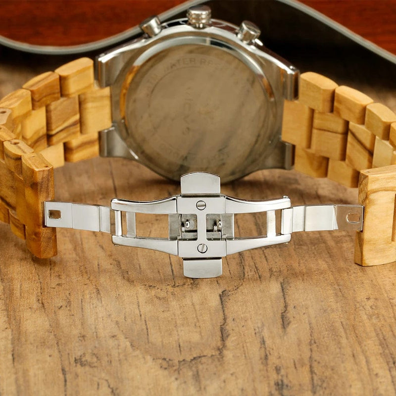 Luxury Wooden Watch - Perfect Christmas Gift Fashion Timepiece