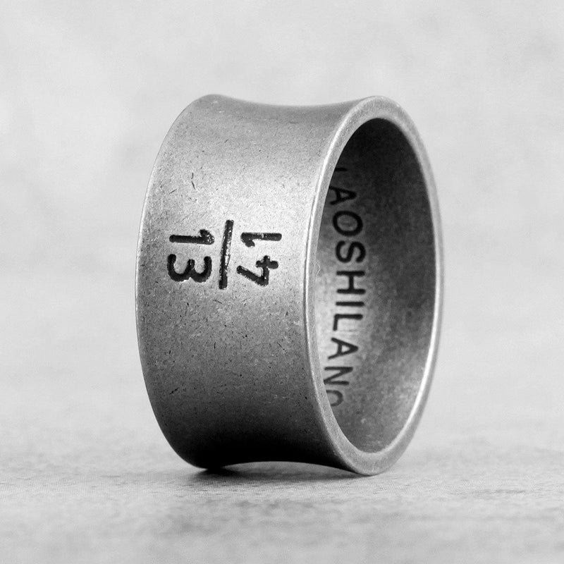 1314 Ring, Lovers Ring, Couple Ring, Stainless Ring, Steel Ring, Wedding Ring, Engagement Ring,