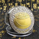 Russia Coin, Lucky Coin, Gold Coin, Good Luck Coin, Happiness Coin, Fortune Coin, Blessing Coin, Medal Coin, Patron Coin, Saint Patrick Coin, Day Coin, 