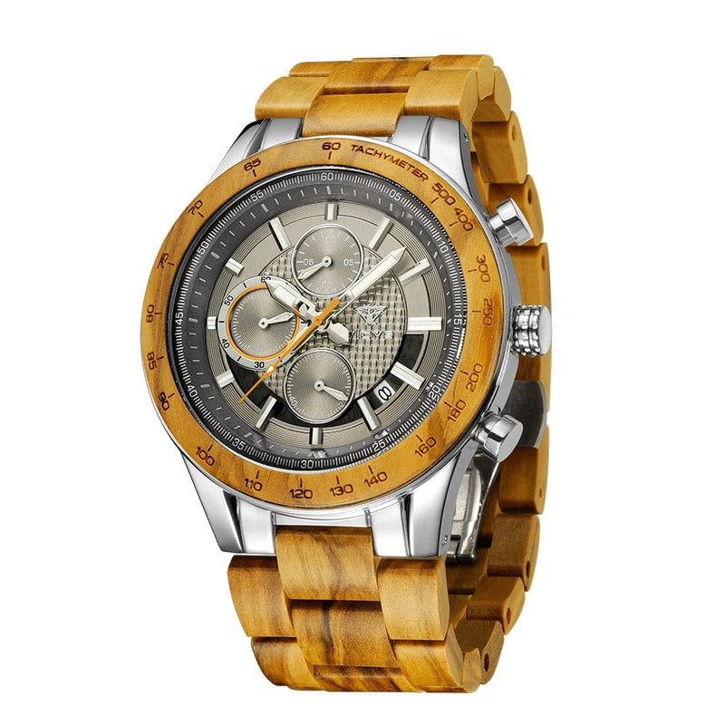 Luxury Wooden Watch - Perfect Christmas Gift Fashion Timepiece