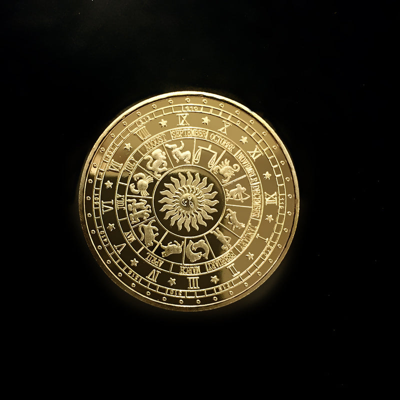 Twelve Constellation Lucky Gold Coin - Taurus Coin