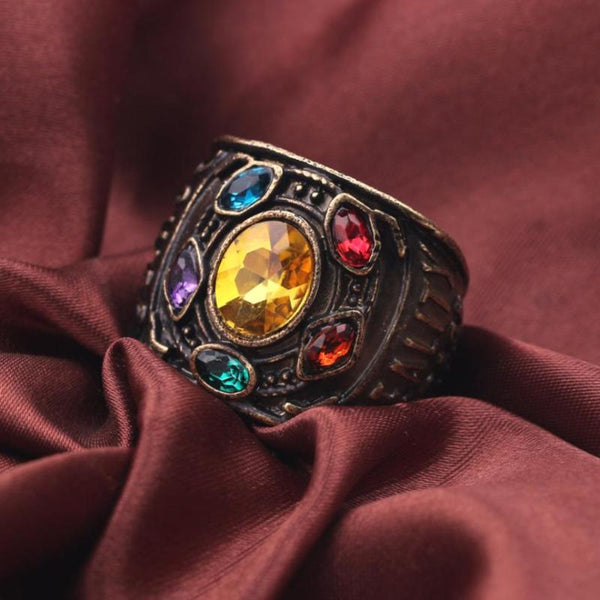 Avengers Ring, Thanos Ring, Cosplay Ring, Infinity Gauntlet Ring, Marvel Ring, Superhero Ring, Villain Ring, Iron Man Ring, Captain America Ring, Hulk Ring, Thor Ring, Black Panther Ring, Endgame Ring, Comic Ring, Fan Ring, Loki Ring, Spider-Man Ring,