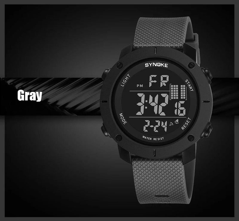 50M Waterproof Digital Sport Watch – Shockproof Military Dive Watch